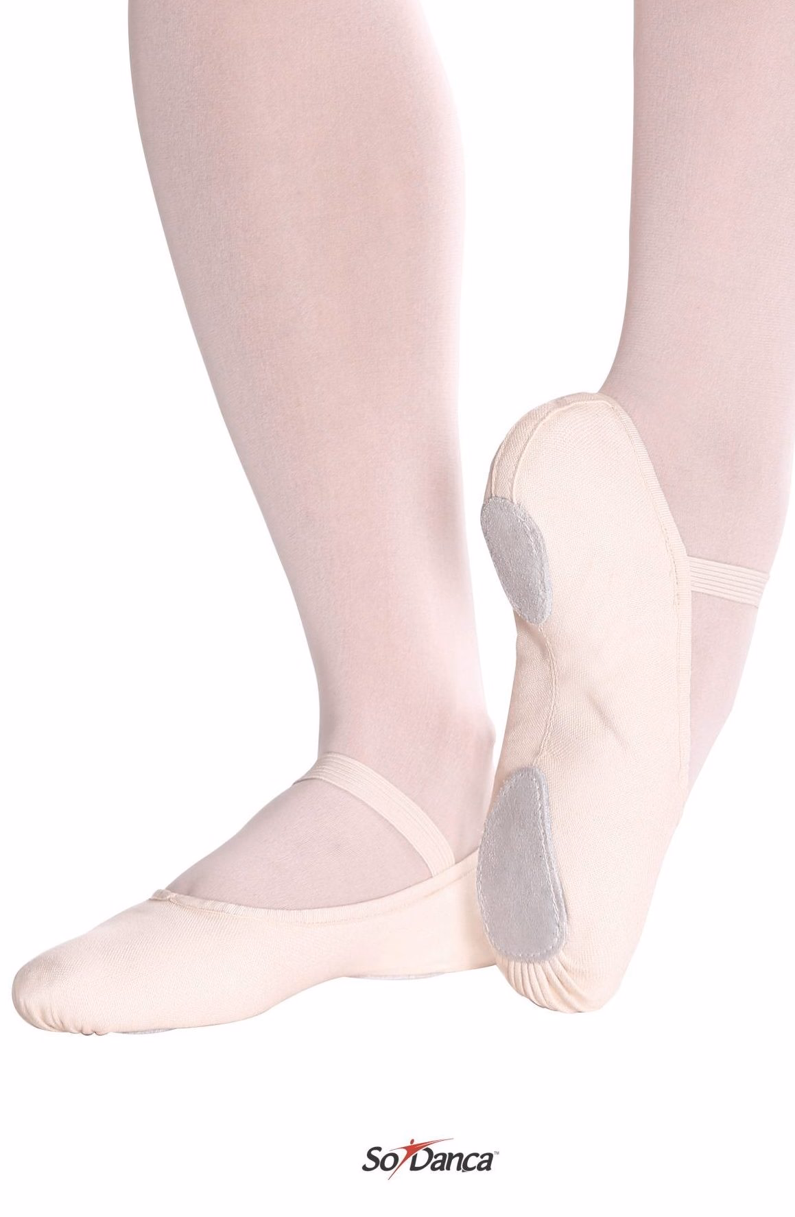 Zapatilla Media Punta Adulto e Infantil - Lona - BAE23