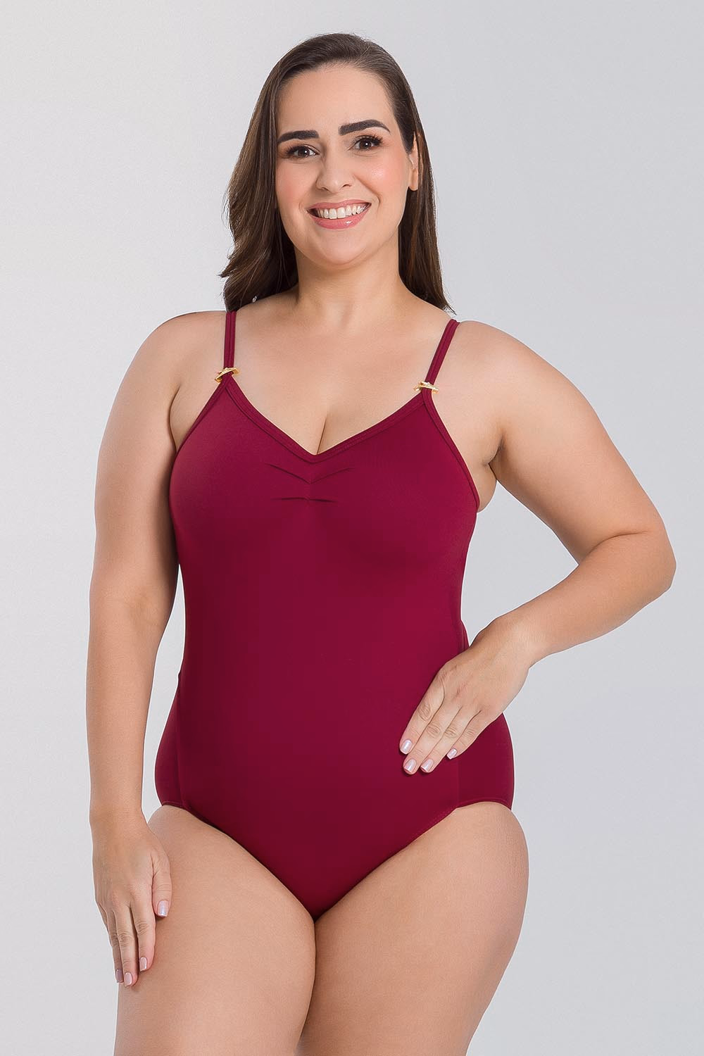 Leotardo Femenino Adulto - Tallas Curvilíneas - BY109CV