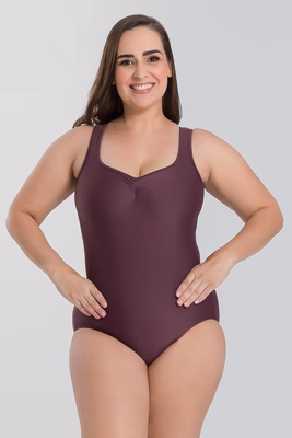 Leotardo Femenino Adulto - Tallas Curvilíneas - BY111CV — foto 3
