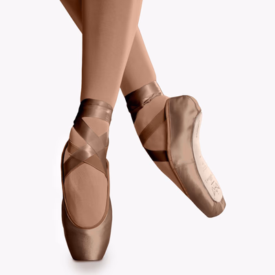 ALINA I  P88 - Zapatilla de Punta con Escote U para Dedos Cortos — foto 3