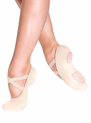 Zapatilla Media Punta Profesional Adulto e Infantil - Lona Elástica - SD16 — foto 1