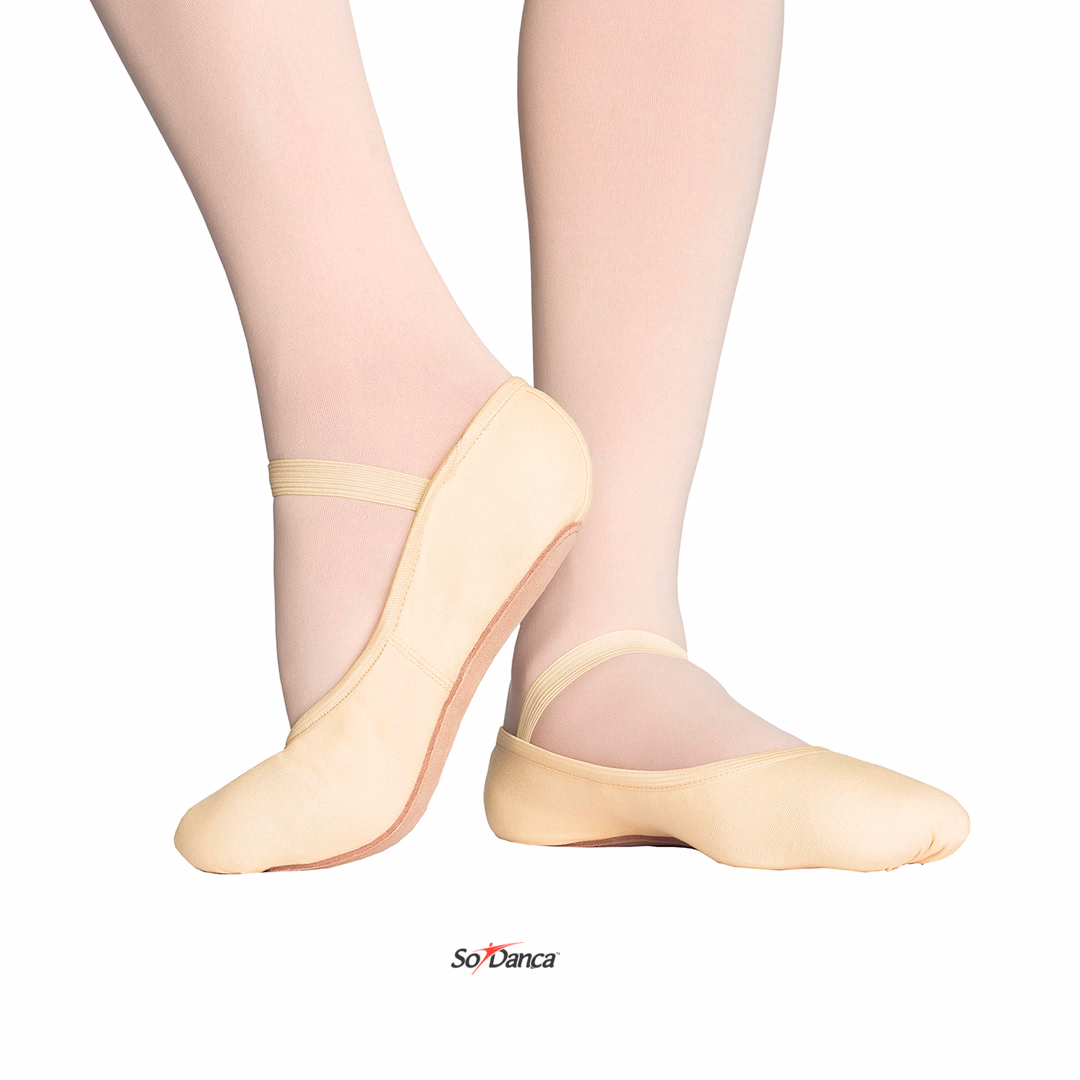 Zapatilla Media Punta Infantil - Lona Elástica - SD48 S