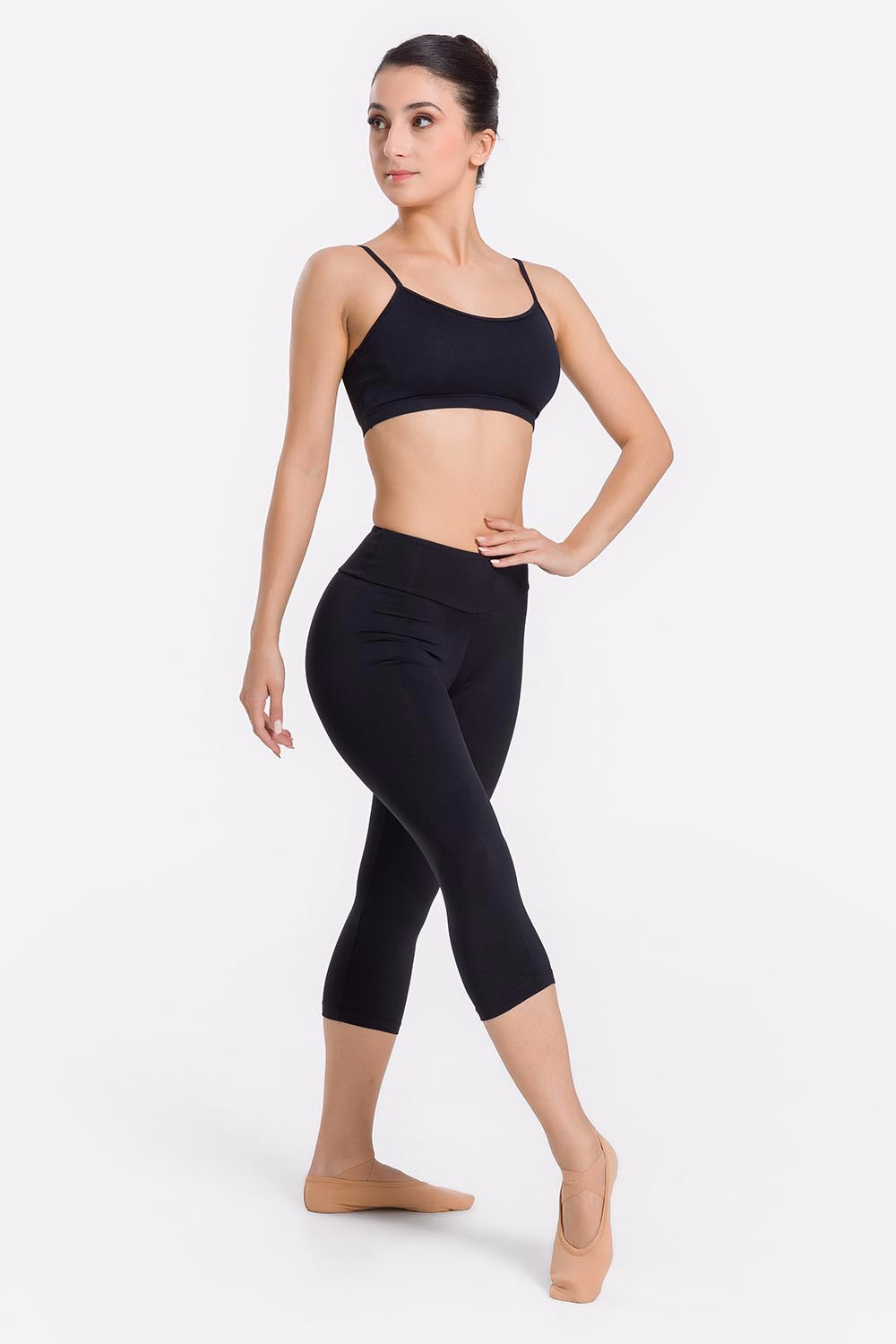 Pantalones Leggings a Media Pierna Femeninos Adulto - SL153