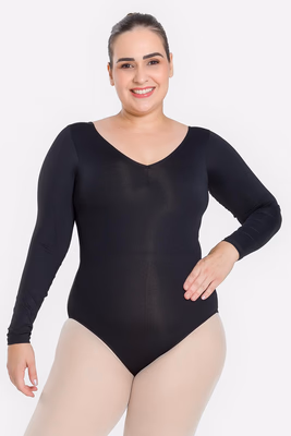 Leotardo Femenino Adulto - Tallas Curvilineas - SL183 — foto 1