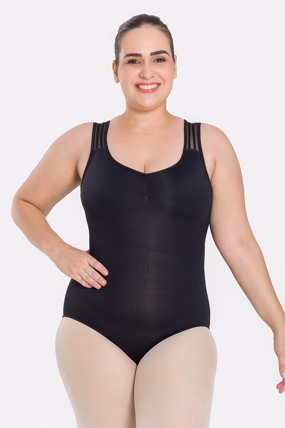 Leotardo Femenino Adulto - Tallas Curvilineas - SL213